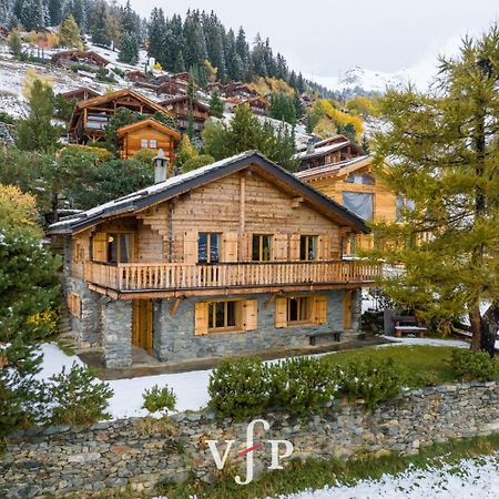 L'Alouvy Winter Dream Chalet For Family At Verbier Exterior foto