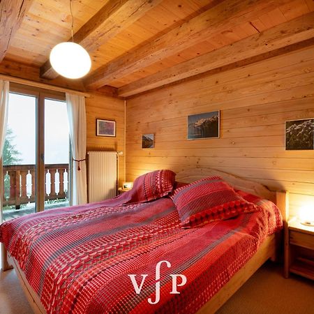 L'Alouvy Winter Dream Chalet For Family At Verbier Exterior foto