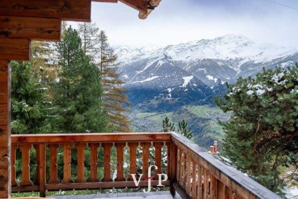 L'Alouvy Winter Dream Chalet For Family At Verbier Exterior foto