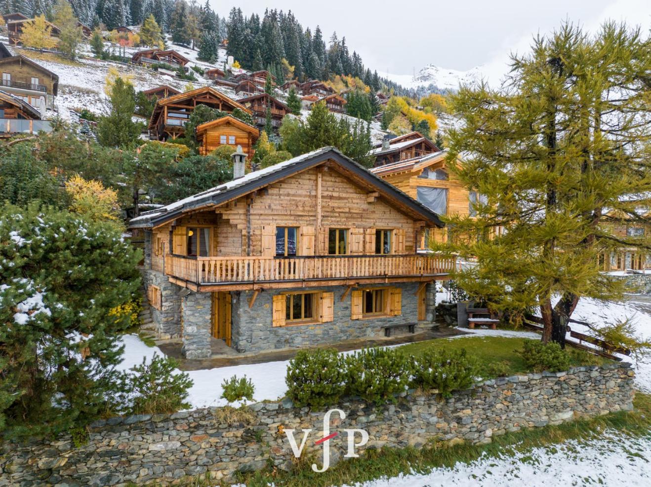 L'Alouvy Winter Dream Chalet For Family At Verbier Exterior foto